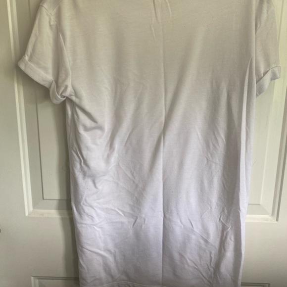 AWAKE Women’s White Short Sleeve Shirt Size Medium - Picture 2 of 5